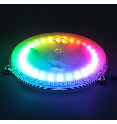 Module LED 17cm / 18W RGBIC+CCT avec lentilles - Remplace G24, tubes circulaires et tubes compacts