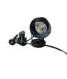 12-24V lampe de jardin LED - 6W, noir, piquet, 450 lm, IP65