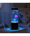 Lampe poisson RGB 30 cm de haut - Ø11 cm, parfaite pour les enfants et les âmes d