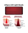 Ceinture de luminothérapie pour cou, lombaires, etc. - Infrarouge, 10W, avec batterie