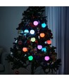 Ø12 cm boule LED RGB - Rechargeable, avec télécommande, IP66
