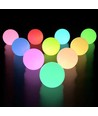 Ø20 cm boule LED RGB - Rechargeable, avec télécommande, IP66