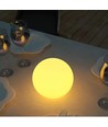 Ø20 cm boule LED RGB - Rechargeable, avec télécommande, IP66
