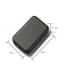 Batterie externe - 5000mAh, noir, complète avec câble