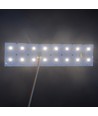 Panneau LED CCT pliable 25x25 cm 15W RA95 - 24V DC, IP20