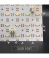 Panneau LED CCT pliable 25x25 cm 15W RA95 - 24V DC, IP20