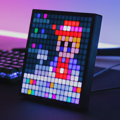 16x16 Pixel Art Display - Application Bluetooth, 5V USB, 20x20cm, 10W