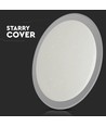 Plafonnier Designer Dome 72W avec ciel étoilé - Ø67cm, télécommande, dimmable, CCT, mode nuit