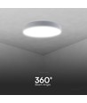 Plafonnier LED Designer 60W avec télécommande - Ø49,5cm, dimmable, 4000K, diffuseur blanc