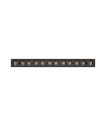 Luminaire Grid S 12W - montage en surface, CCT, 230V, 40°, IP20, 222x26x60mm, noir, Spectrum