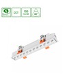 Plafonnier 12W GRID S - 1200lm, CCT, bord blanc