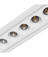Plafonnier 12W GRID S - 1200lm, CCT, bord blanc