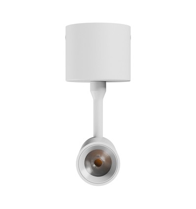 Lampe spot S 6W - montage en surface, CCT, 230V, 30°, IP20, 35x122x184mm, blanc, Spectrum