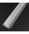 Panneau LED 60x60 ALGINE DOPPIO, 40W - 150lm/W, Cadre noir, 5 ans de garantie, encastrable/en saillie