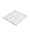 Panneau LED 60x60, 40W - 150lm/W, 5 ans de garantie, encastrable/en saillie, 80 degrés