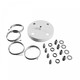 Kit de suspension pour NYMPHEA OPTIMA et FLAT DUO - Blanc, 1 mètre, acier