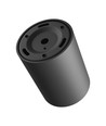 Spot LED de plafond 10W Orbito, RA90 - 1200lm, UGR19, IP44, noir, 4000K