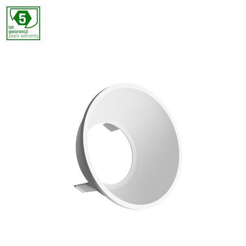 Réflecteur pour spot encastrable et en saillie 10W Orbito - Ø70mm, blanc mat