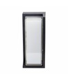 Applique murale 20W Verto Block CCT - 120lm/W, IP65, noir, couleur de lumière réglable, éclairage de façade