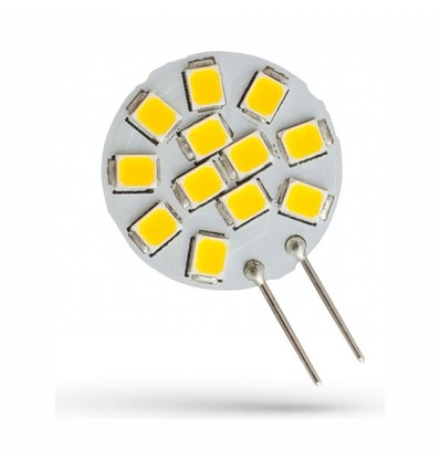 G4 1,2W LED - 12V, blanc chaud