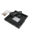 Projecteur LED solaire 20W avec détecteur - 1400lm, IP65, 5000K, gris, extérieur