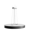 Plafonnier 36W Nymphea Optima CCT - 120lm/W, Ø40cm, anneau noir, CCT réglable, IP20