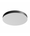 Plafonnier 36W Nymphea Optima CCT - 120lm/W, Ø40cm, anneau noir, CCT réglable, IP20