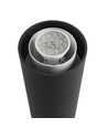 72cm Stella borne de jardin GU10, 6W CCT - IP44, noir, rond, source lumineuse remplaçable, 3 couleurs de lumière