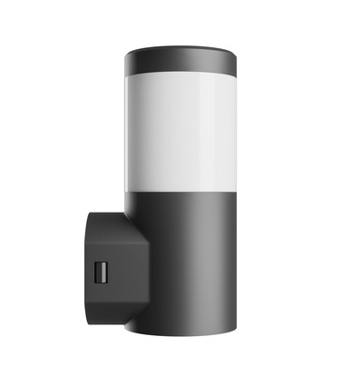 STELLA COLUMN borne de jardin, 6W CCT - Incl. ampoule GU10, couleur de lumière réglable