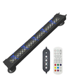 40 cm luminaire d'aquarium - 12W, peut être utilisé avec une pompe à air, RGB+NW, IP68