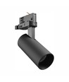 Spot sur rail triphasé 8W 3-en-1 - 25°, CCT, Noir