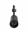 Spot sur rail triphasé 8W 3-en-1 - 25°, CCT, Noir