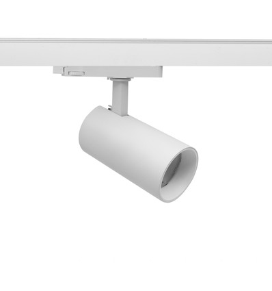 Spot sur rail triphasé 20W RA97 - 38 degrés, blanc