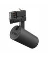 Spot sur rail triphasé 16W 3-en-1 - 25°, CCT, noir
