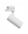 Spot sur rail triphasé 16W 3-en-1 - 25°, CCT, Blanc
