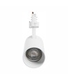 Spot sur rail triphasé 16W 3-en-1 - 25°, CCT, Blanc