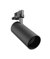 Spot sur rail triphasé 24W - 25°, CCT, Noir, 3-en-1