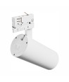 Projecteur sur rail triphasé 24W 3-en-1 - 25°, CCT, Blanc