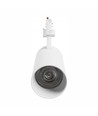 Projecteur sur rail triphasé 24W 3-en-1 - 25°, CCT, Blanc