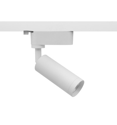 Spot sur rail monophasé 6,5W RA98 - Blanc, 1F2W