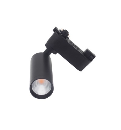 Spot sur rail monophasé 6,5W RA98 - Noir, 1F2W