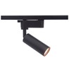 Spot sur rail monophasé 6,5W RA98 - Noir, 1F2W