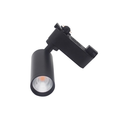 Spot sur rail monophasé 6,5W dimmable RA 98 - Noir, 1F2W