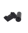 Spot sur rail monophasé 6,5W RA98 - Noir, 1F2W