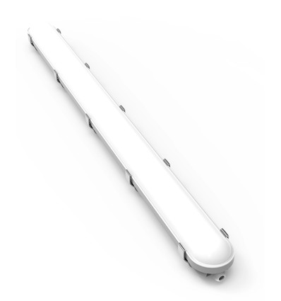 Réglette 150cm 60W avec gestion de la lumière du jour, câblage traversant - IP65, HiCRI, RA90