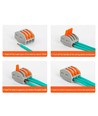 Kit de bornes de connexion 46 pcs - 0,32-2,5 mm² pour 2/3/4/5 fils