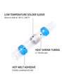 100 pcs. gaine thermorétractable - 4 tailles, 0,25-6mm2