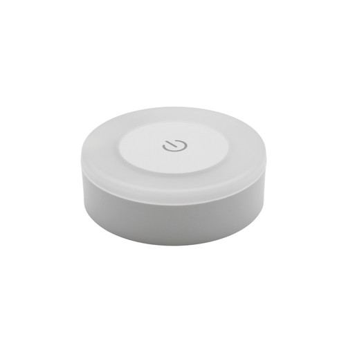 Lampe LED mini rechargeable, magnétique - Blanc, tactile dimmable, IP54 intérieur/extérieur