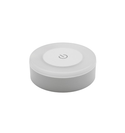 Lampe LED mini rechargeable, magnétique - Blanc, tactile dimmable, IP54 intérieur/extérieur