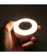 Lampe LED mini rechargeable, magnétique - Blanc, tactile dimmable, IP54 intérieur/extérieur